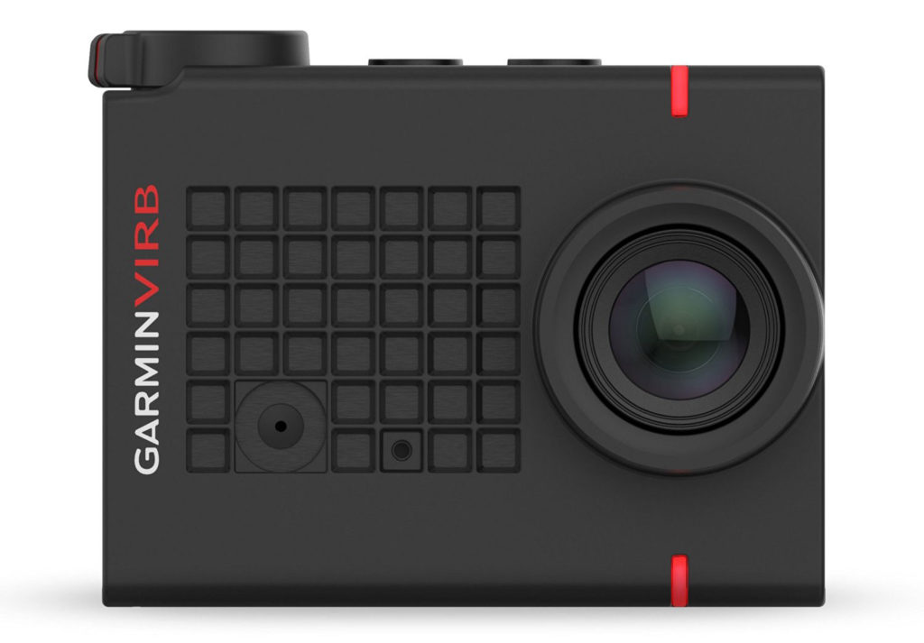 The front view of the Garmin VIRB Ultra 30 Action Camera